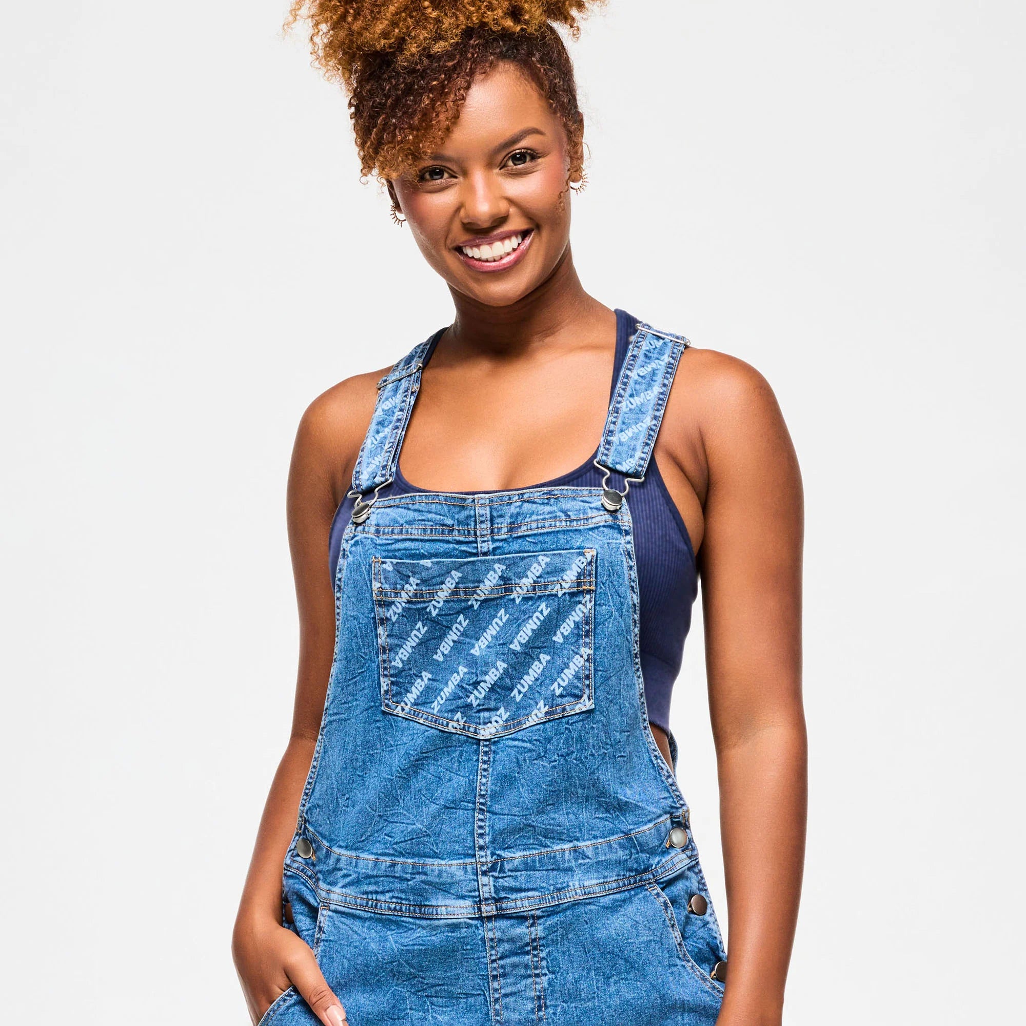 Blue Jean Denim Overalls B24 – Zumbawearcanada