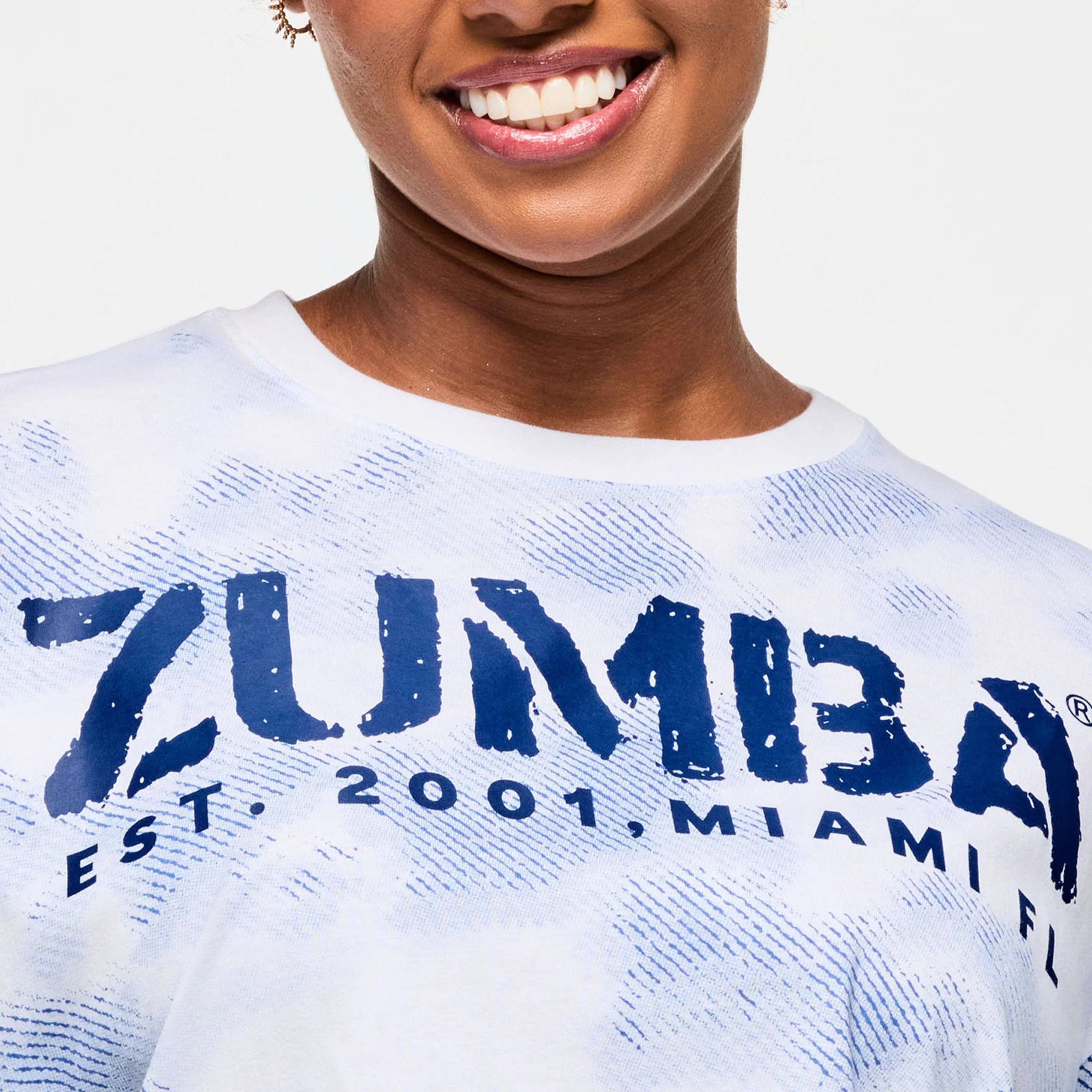 Blue Jean Oversized Boxy Crop Top B25