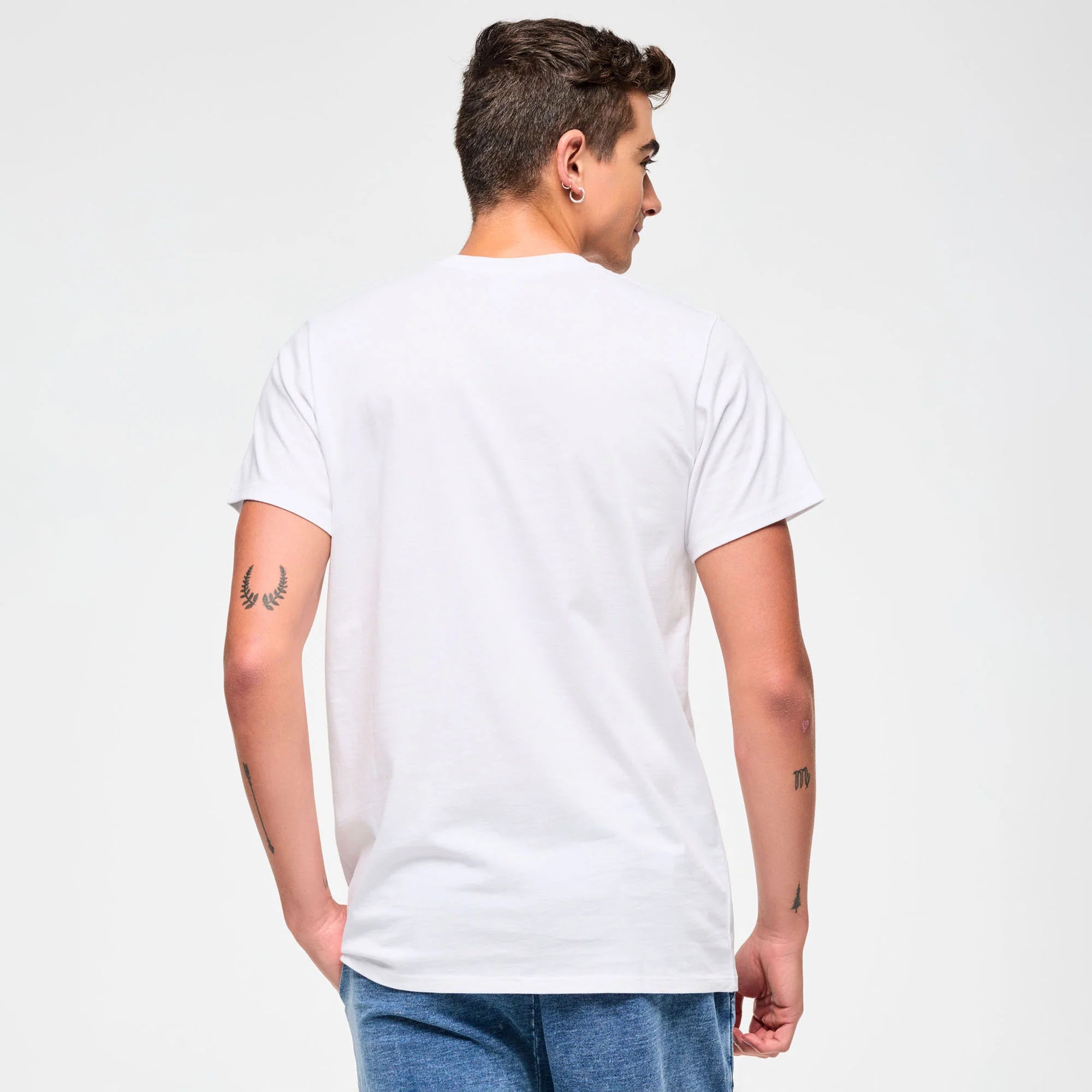 Blue Jean Crew Neck Tee B25