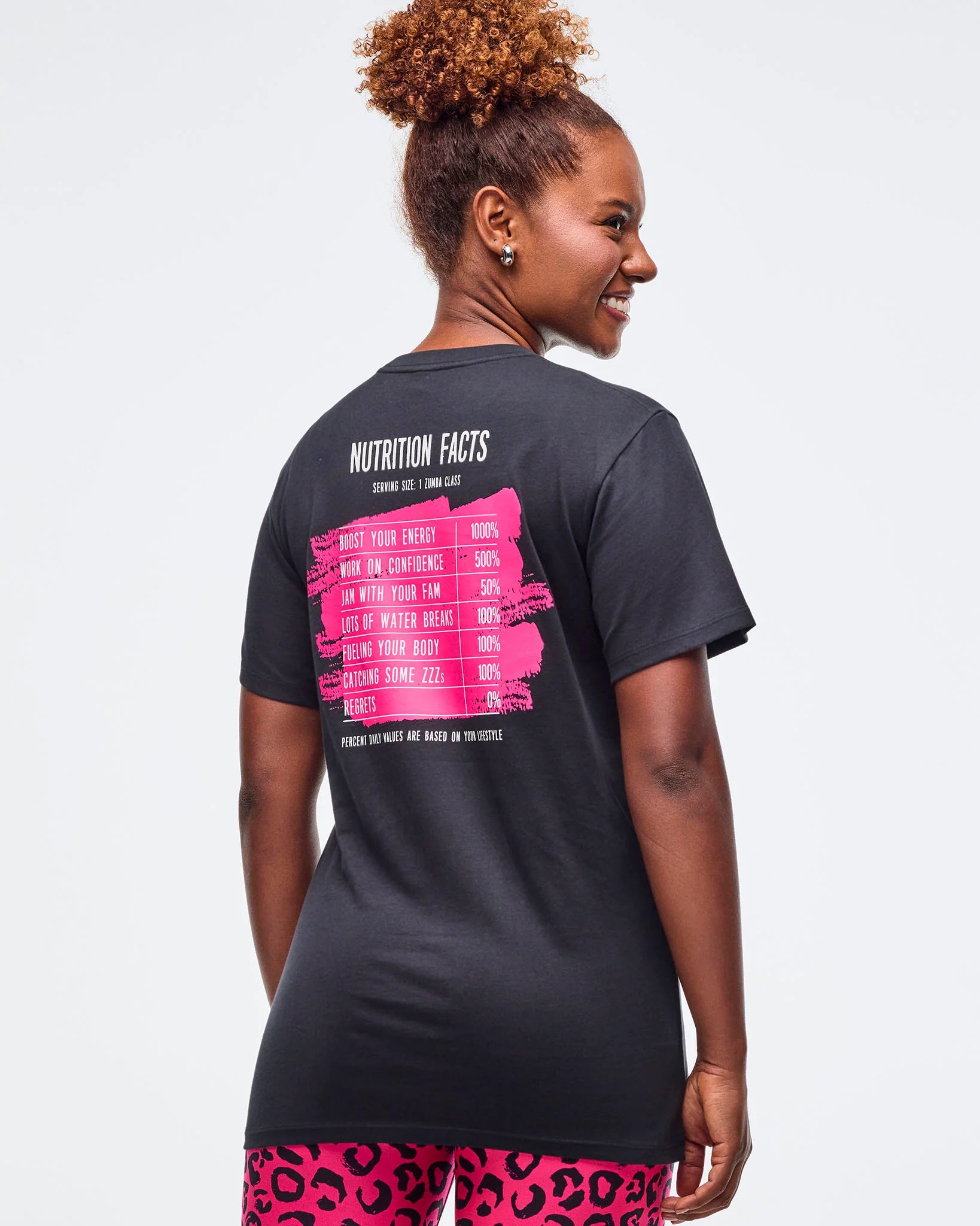 Sizzlin' Crew Neck Tee - Bold Black Z5