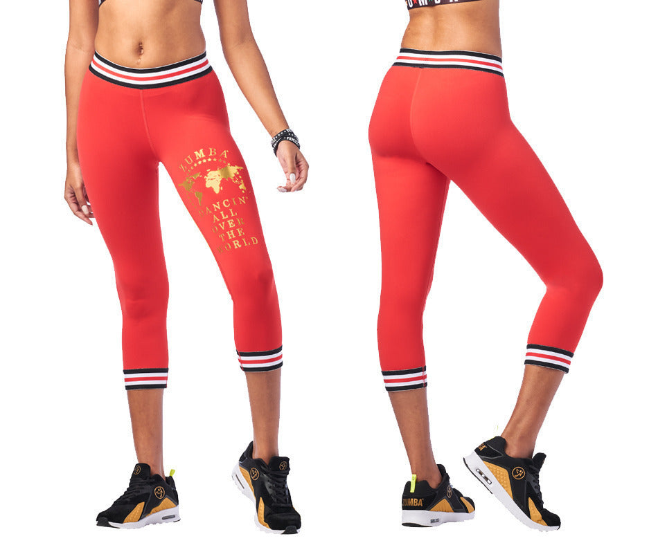 Zumba Dancin' Capri Leggings (Z1)