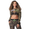 Zumba EST. 01 Long Sleeve Crop Top Z24