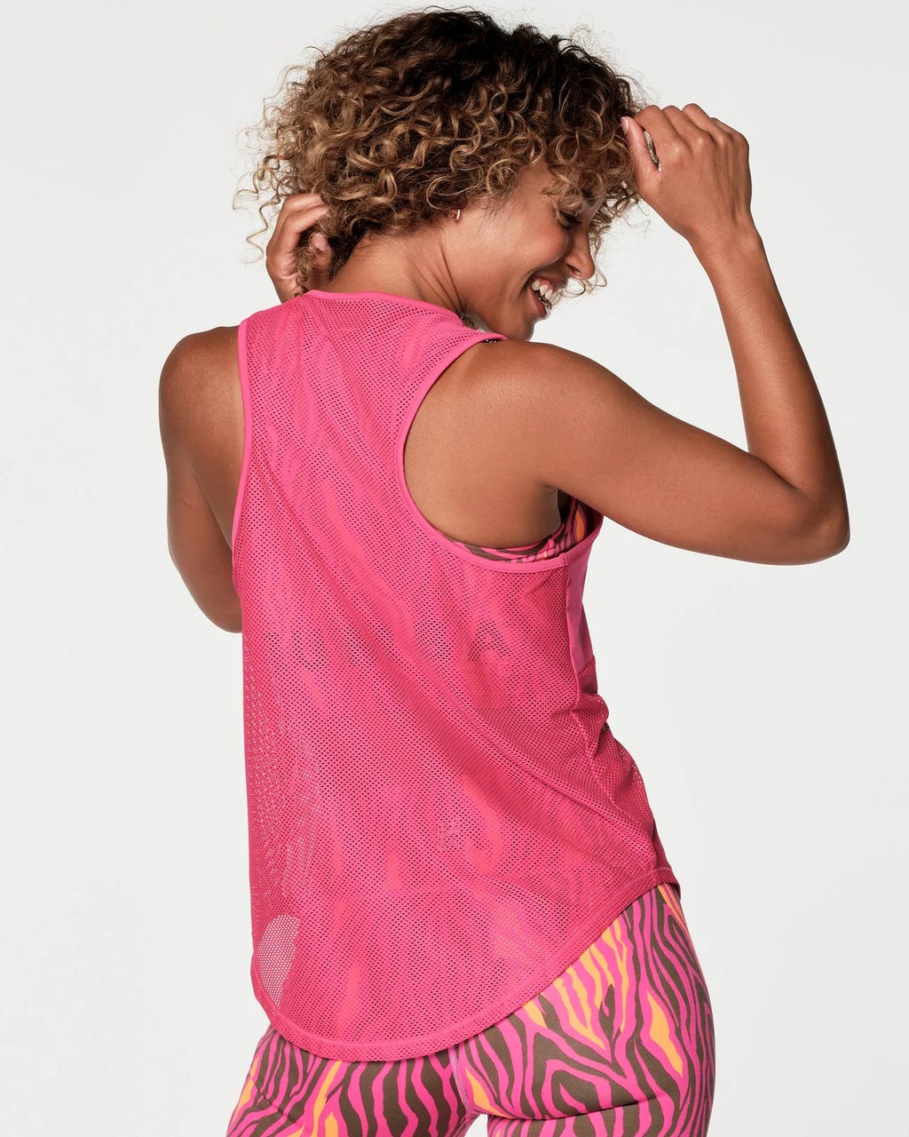 Zumba Wild Mesh Tank Z24