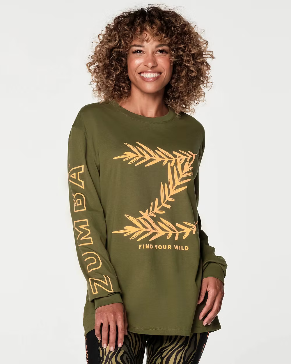 Zumba Wild Long Sleeve Tee Z25