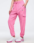 Pastel Woven Cargo Pants Z24