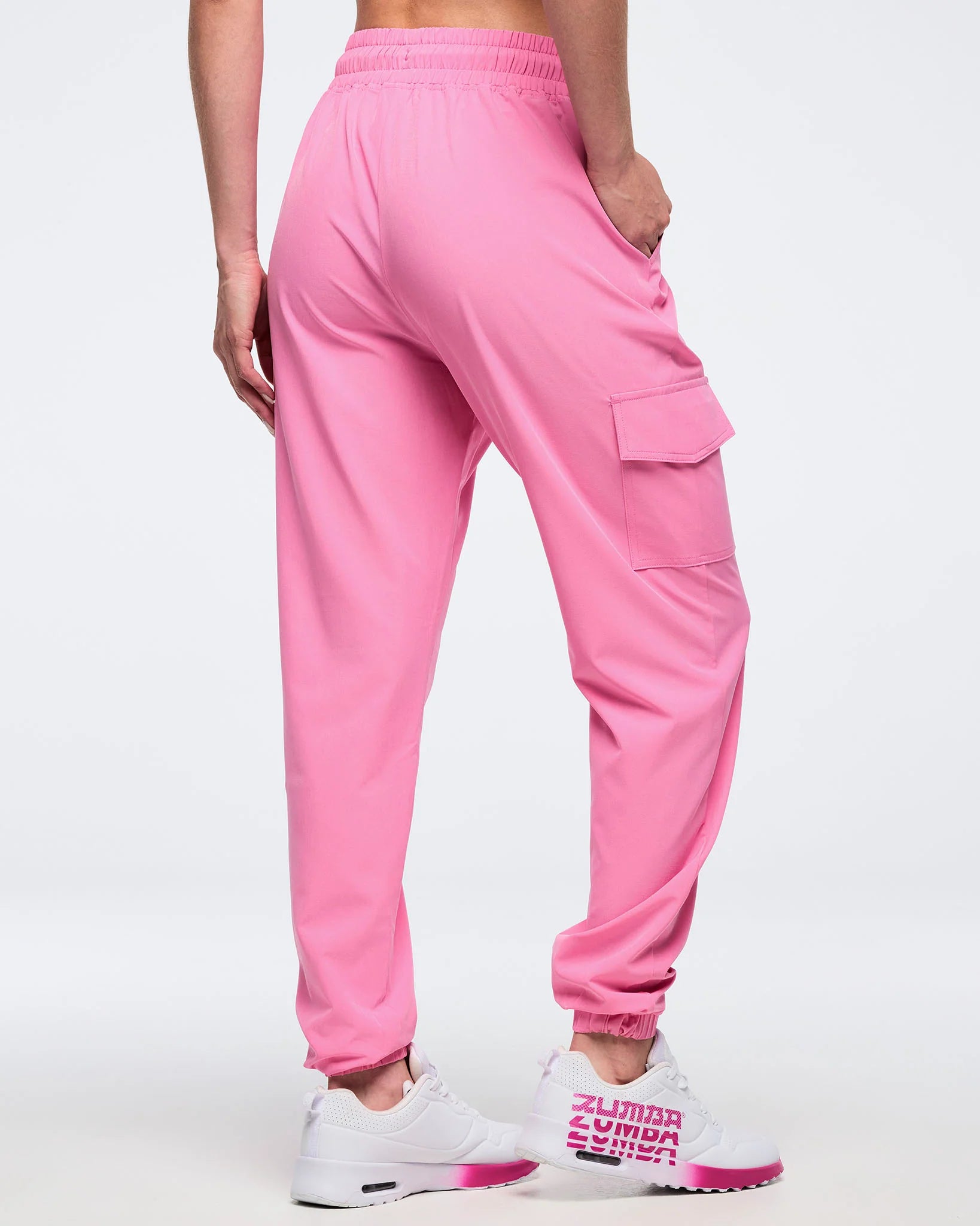 Pastel Woven Cargo Pants Z12