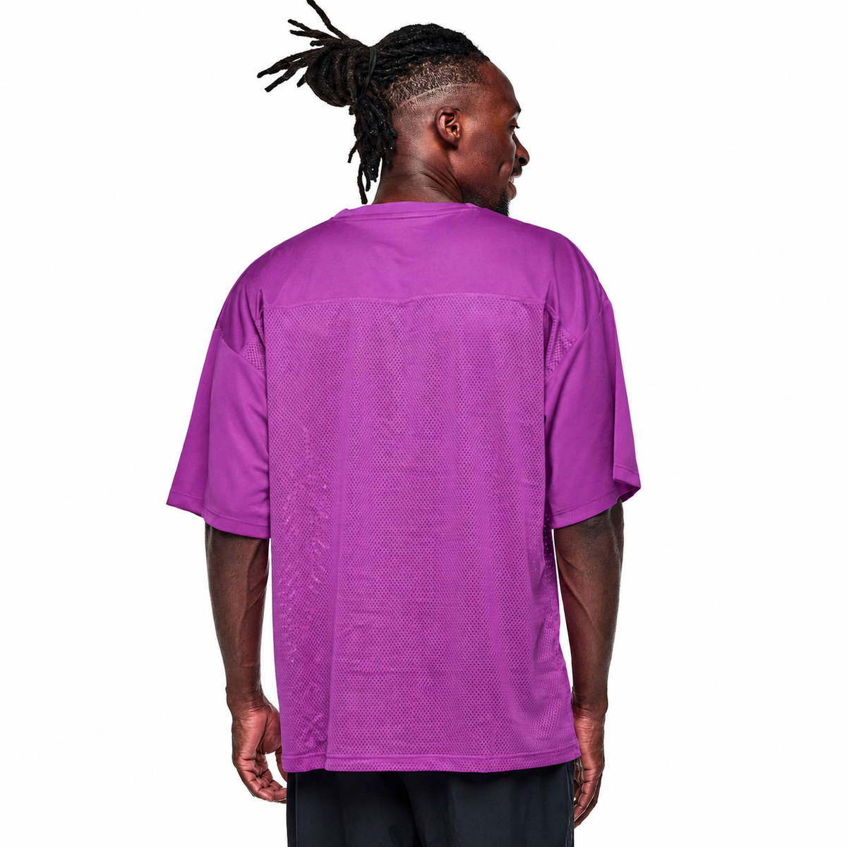 Ultrabright Oversized Mesh Sports Jersey