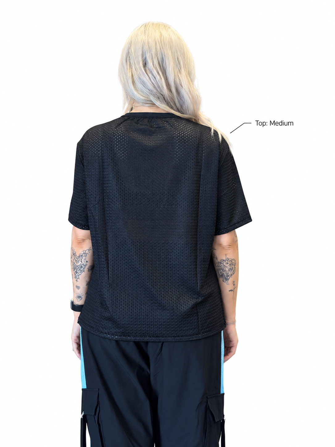 Zumba X The Smurfs Mesh Boxy Top