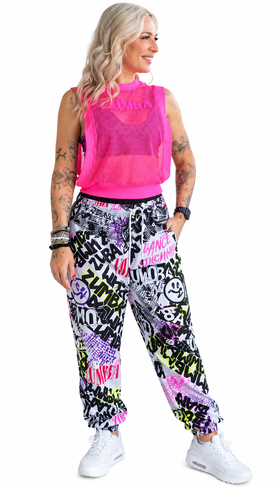 Electric Feel Mesh Tank