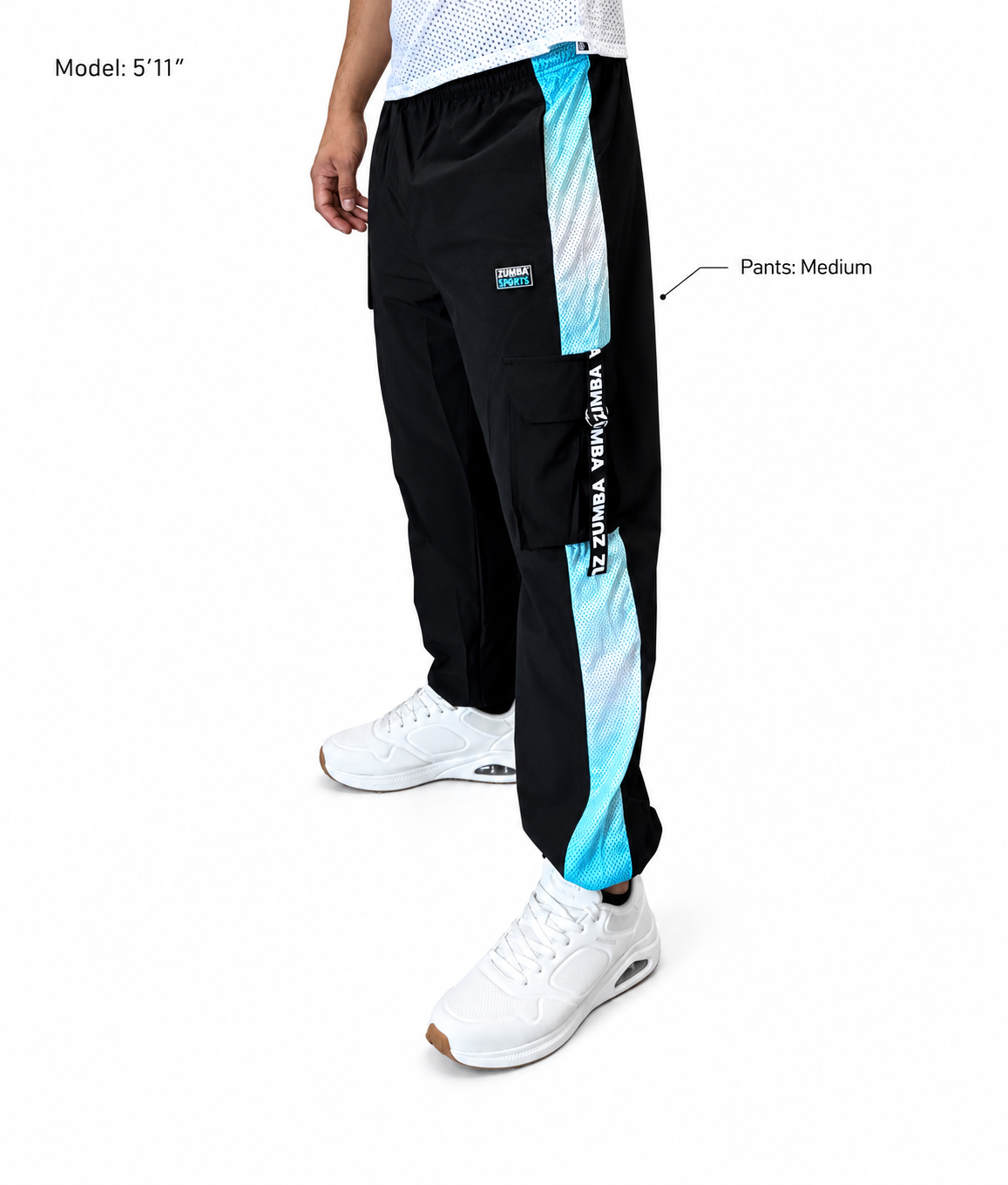 Zumba X The Smurfs Men's Woven Cargo Pants