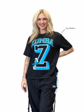 Zumba X The Smurfs Mesh Boxy Top
