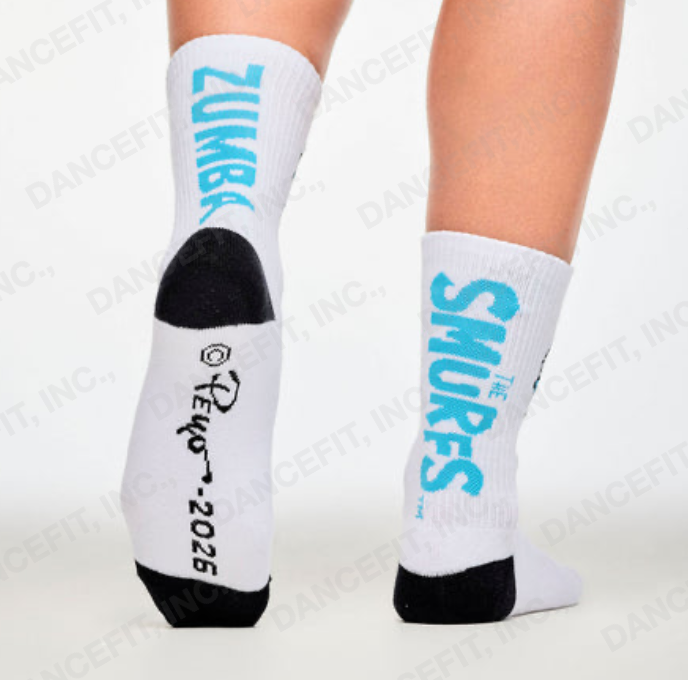 Zumba X The Smurfs Plush High Socks