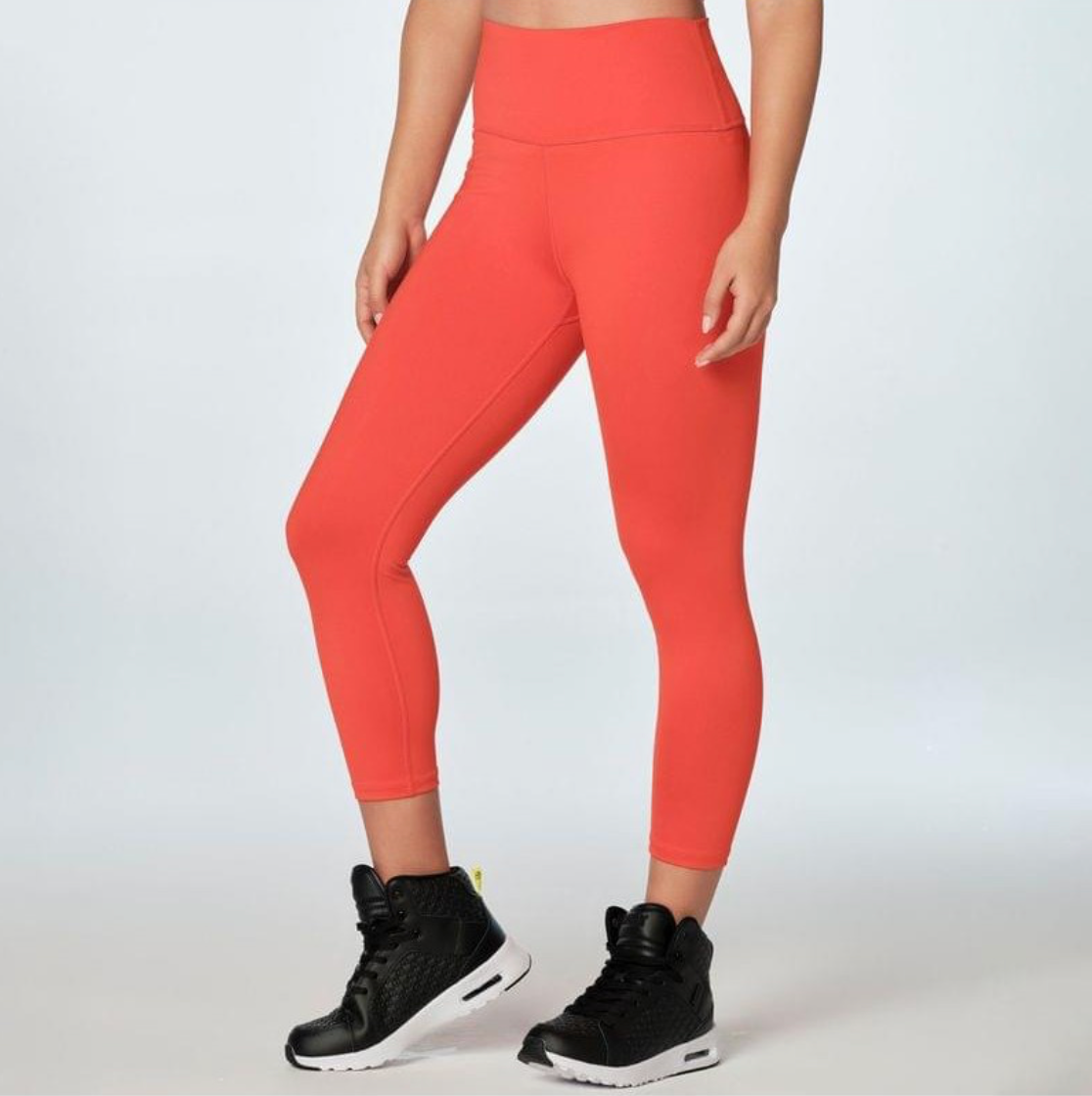 ZW Party High Waisted Crop Leggings Z22