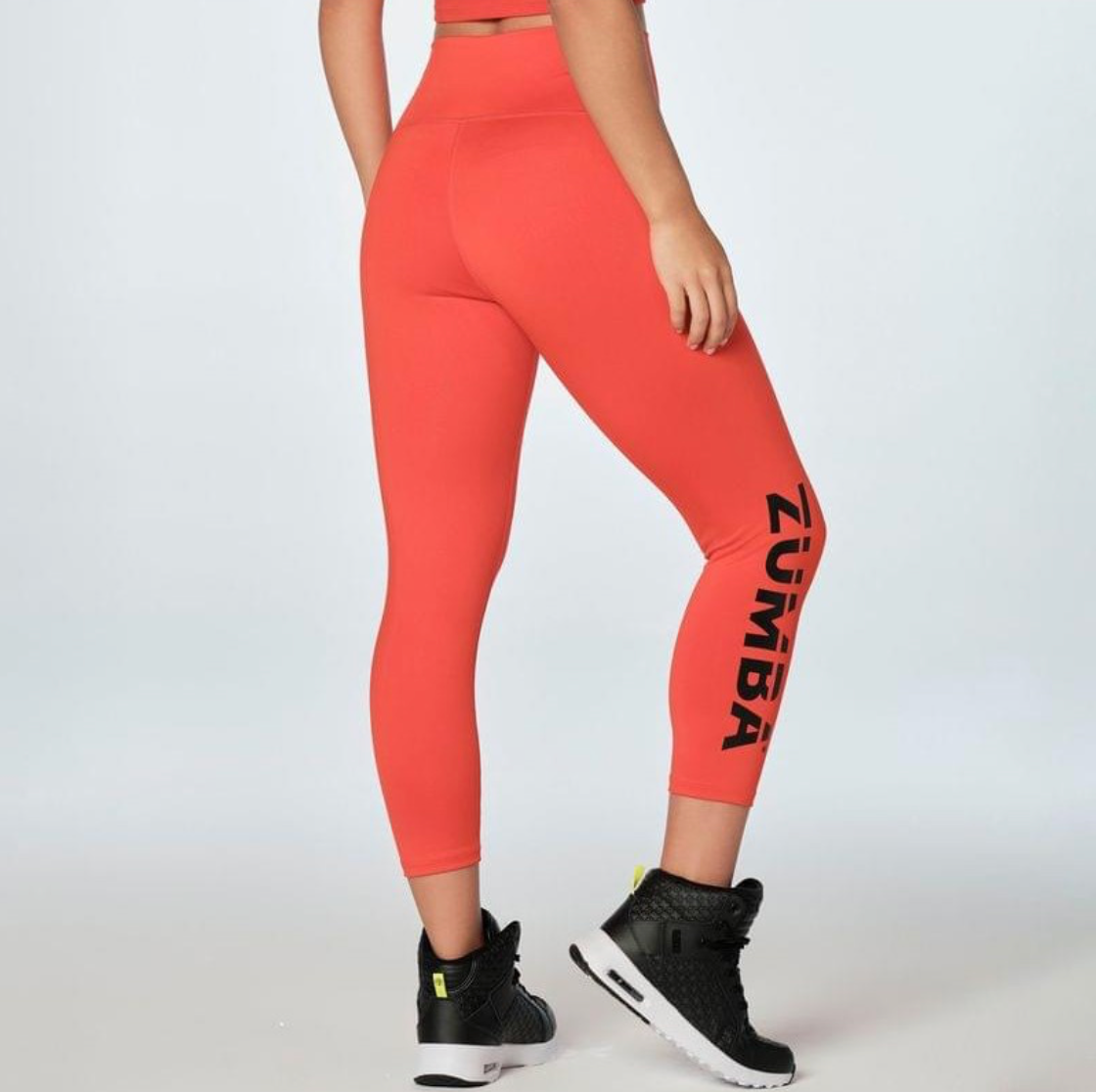 ZW Party High Waisted Crop Leggings Z22