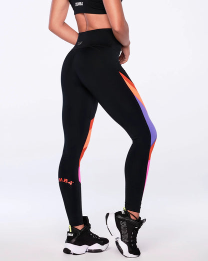 Zumba Muy Caliente High Waisted Ankle Leggings - BZ6