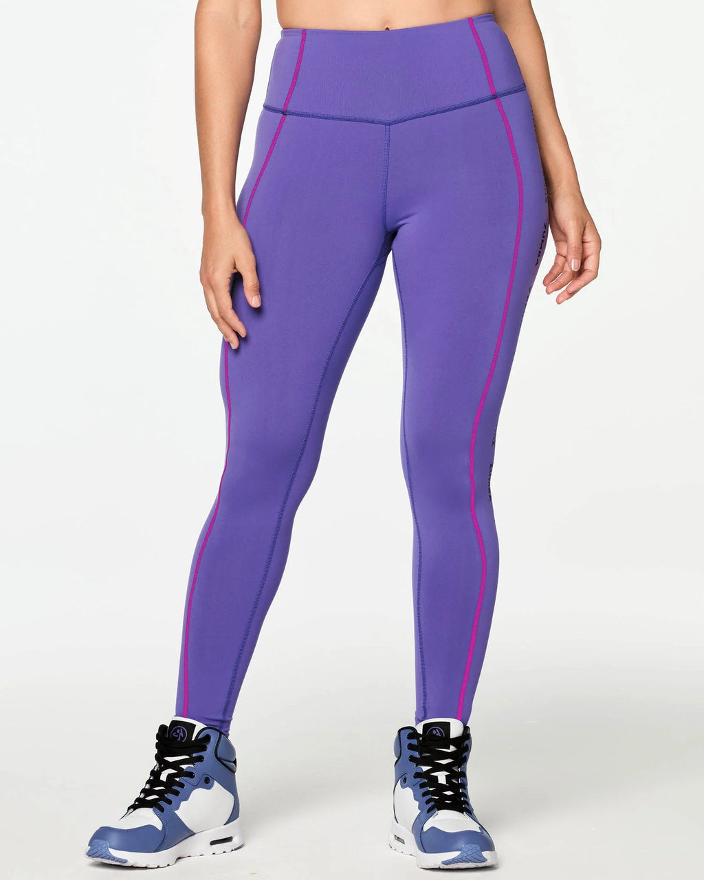 Zumba Bold High Waisted Ankle Leggings Z15 – Zumba wear canada Zumba Bold High Waisted Ankle Leggings Z15 – Zumba wear canada