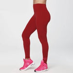 Happy Never Looked Better High Waisted Ankle Leggings  ZG