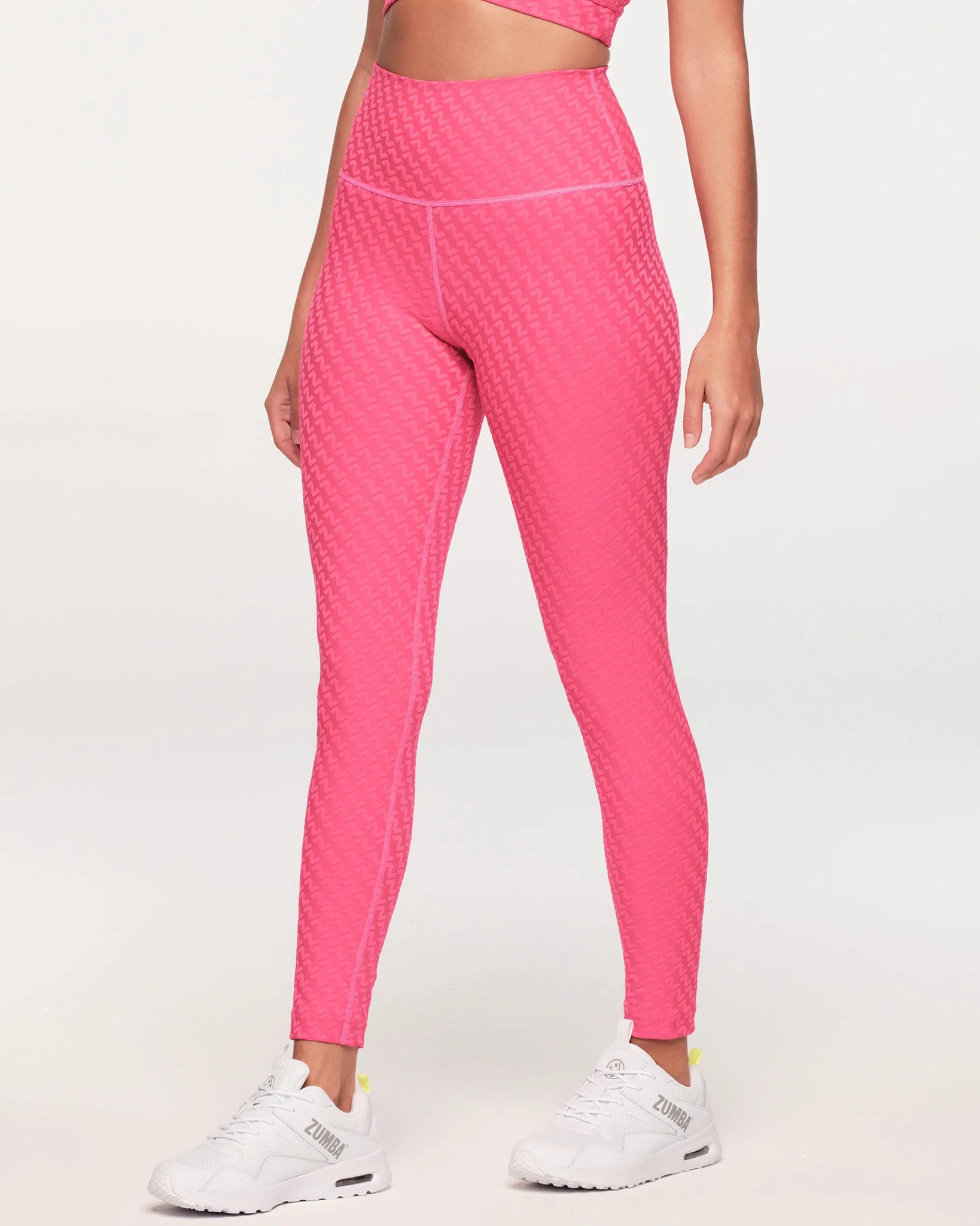 Zumba Forever High Waisted Ankle Leggings B6