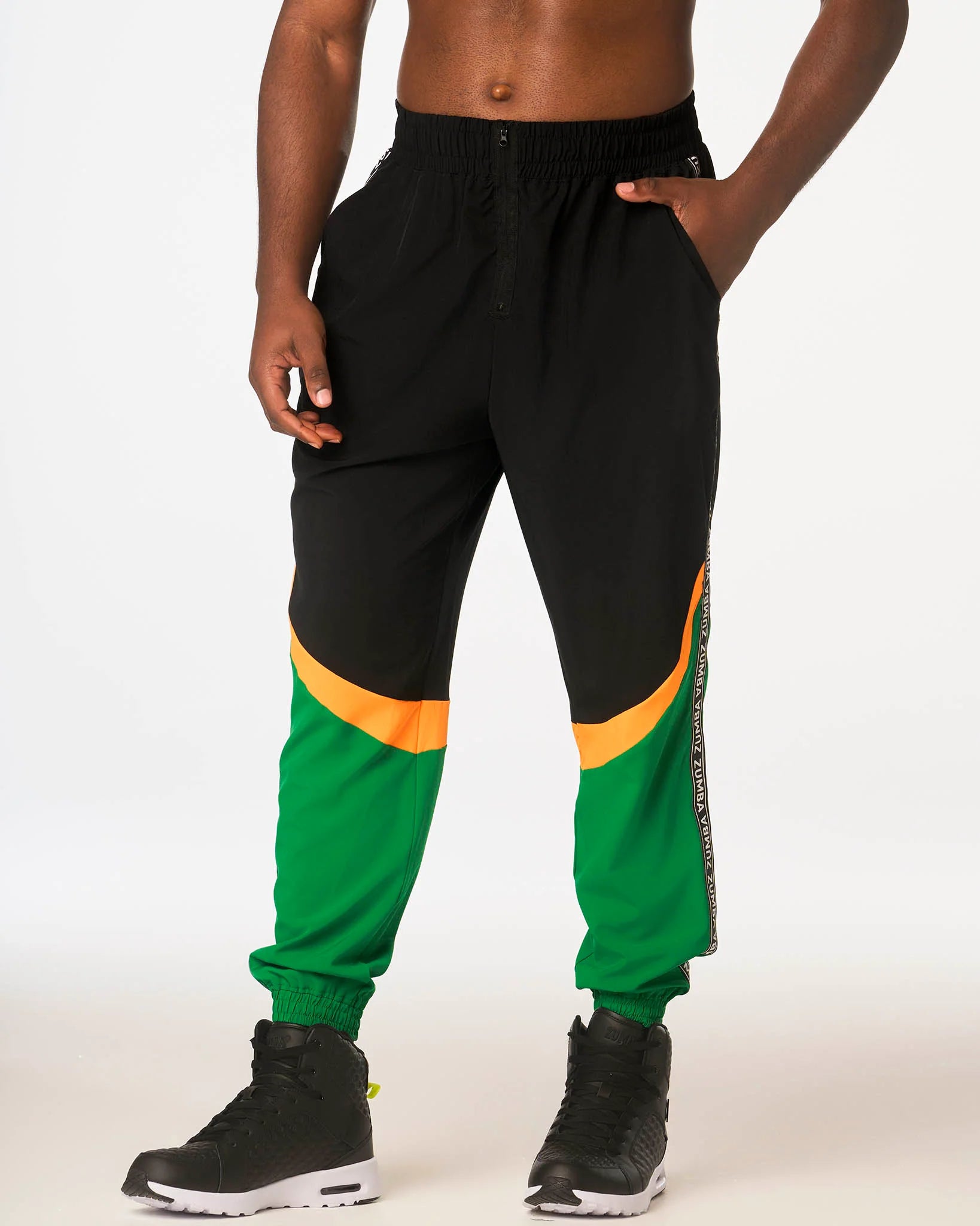 Zumba Sunset High Waisted Track Pants B9