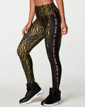 Zumba Wild High Waisted Ankle Leggings Z6
