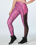 Zumba Butterfly High Waisted Ankle Leggings Z16