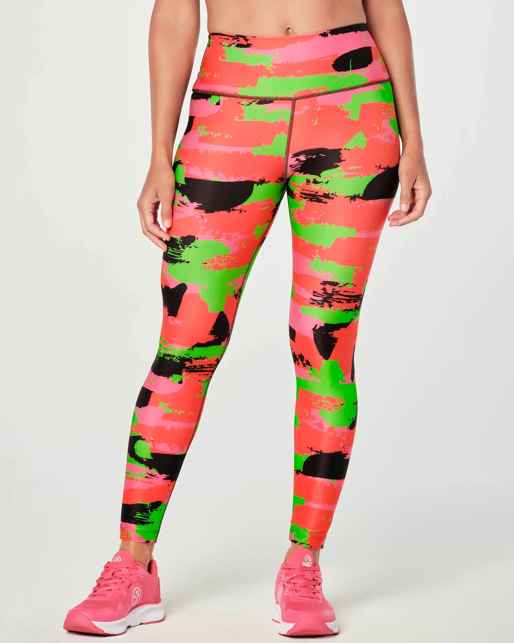 Zumba Free To Create High Waisted Ankle Leggings B3
