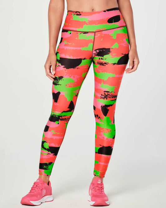 Zumba Free To Create High Waisted Ankle Leggings B3