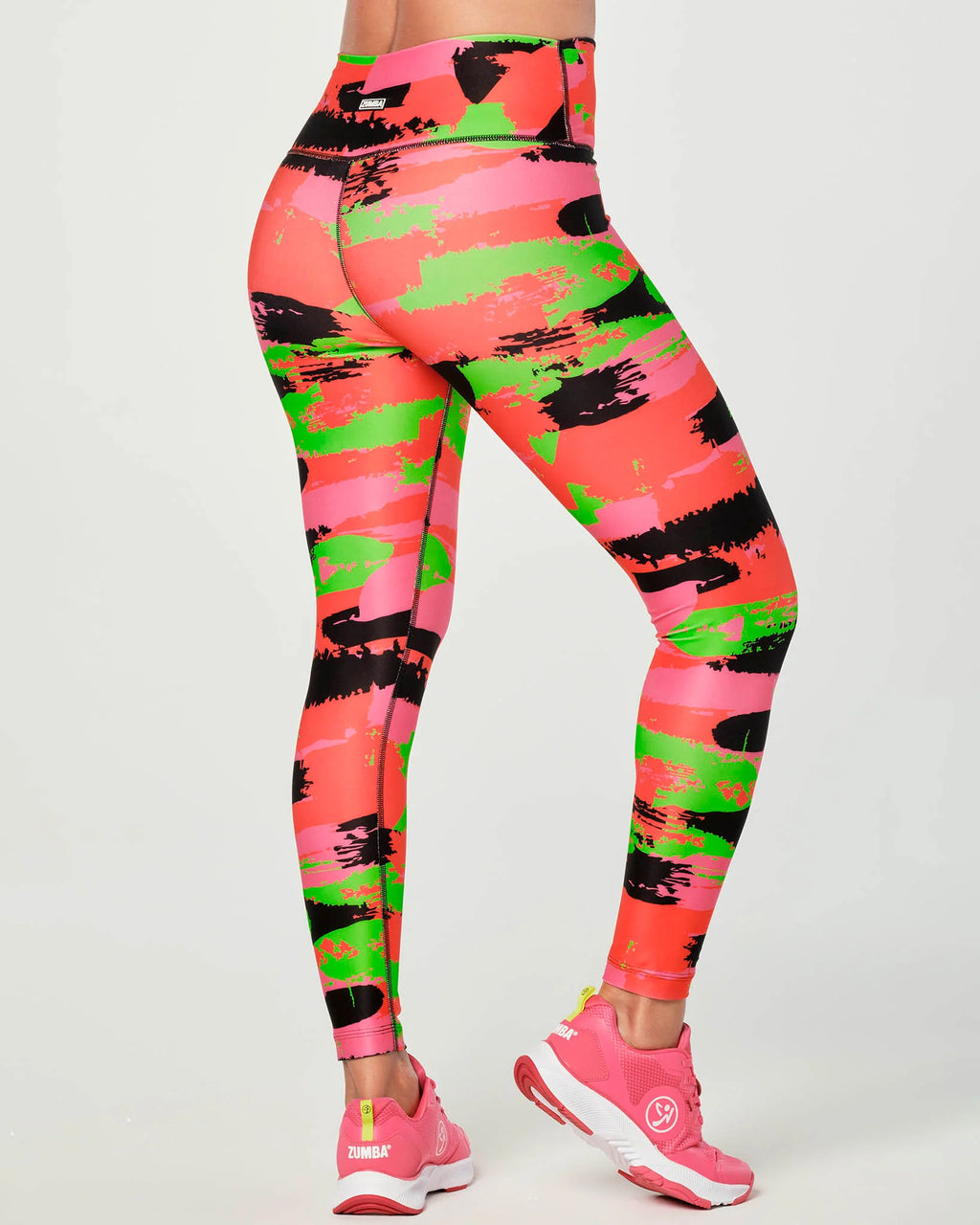 Zumba Free To Create High Waisted Ankle Leggings B5
