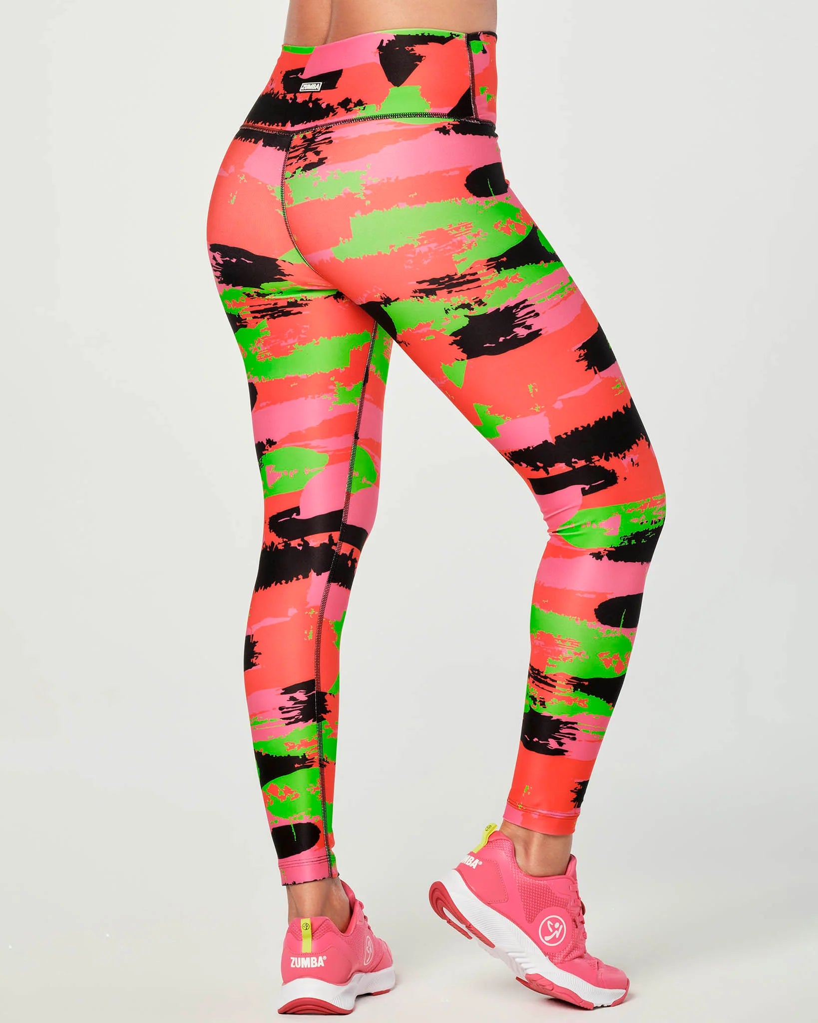Zumba Free To Create High Waisted Ankle Leggings B3