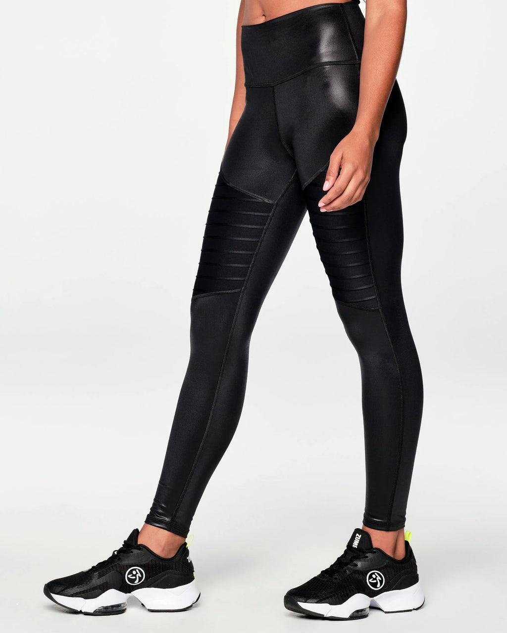 Zumba High Waisted Motto Ankle Leggings Z12