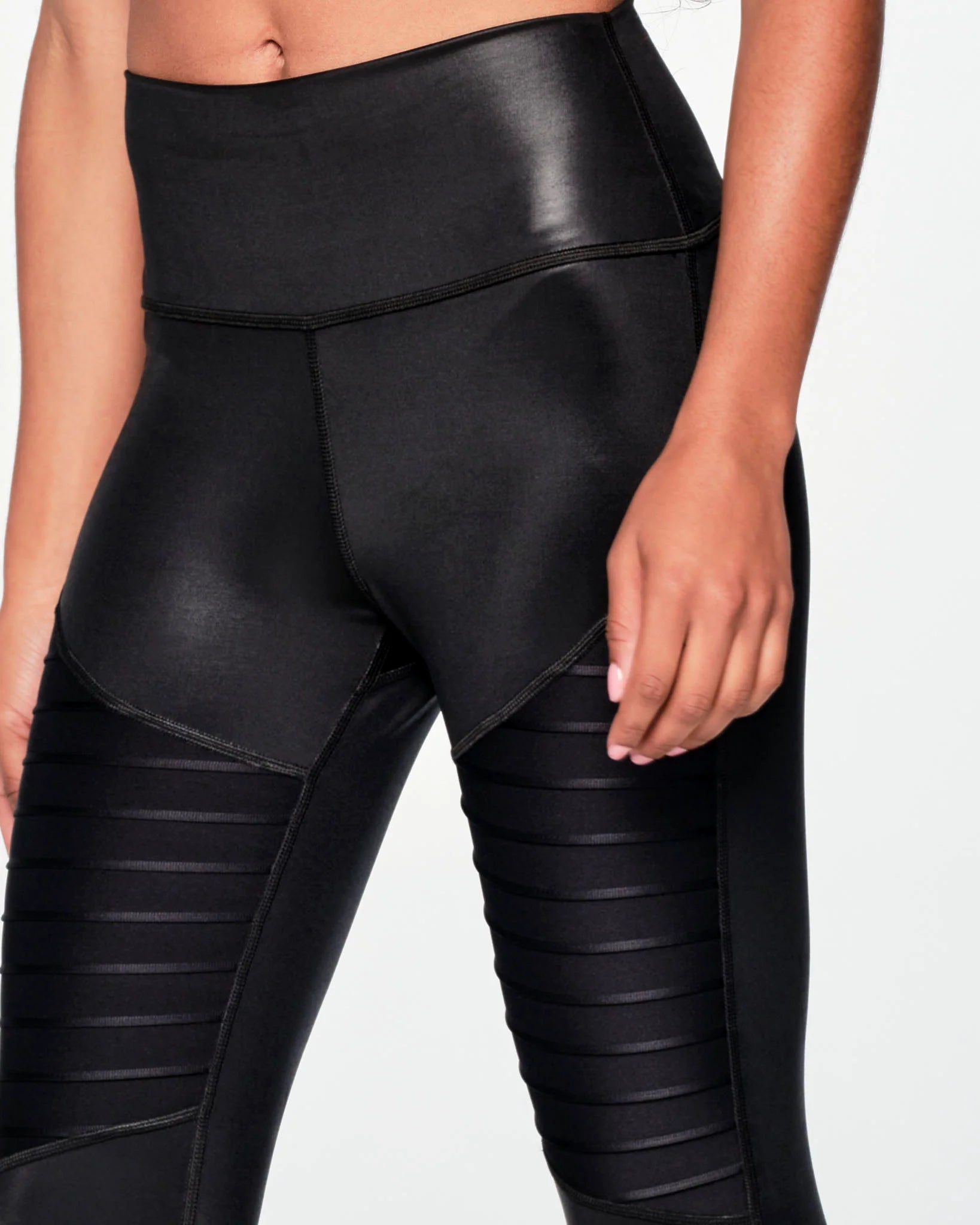 Zumba High Waisted Motto Ankle Leggings B3