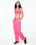 Zumba Prep Cargo Pants With Bungee Details  ZE