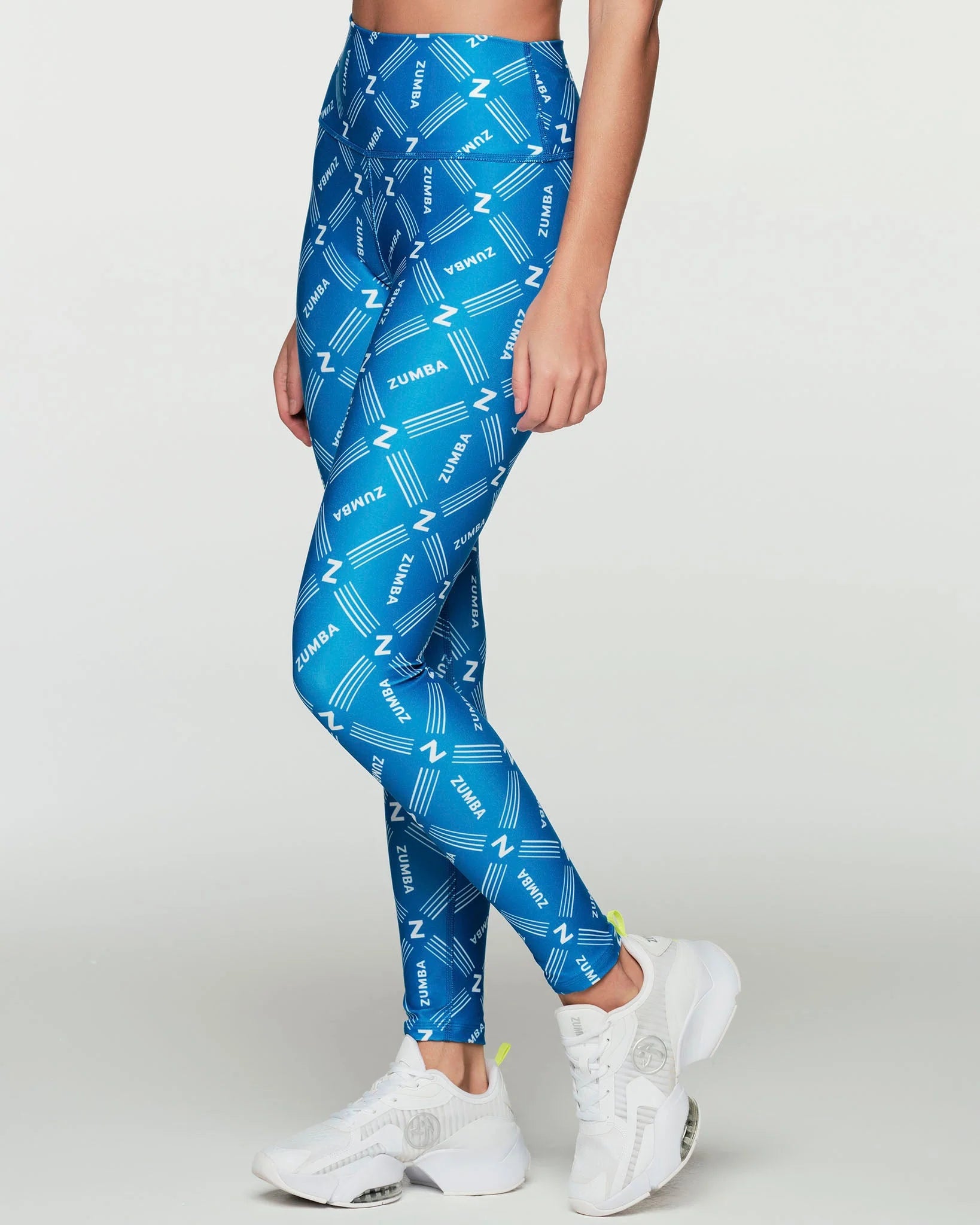 Retro Beat High Waisted Ankle Leggings B8