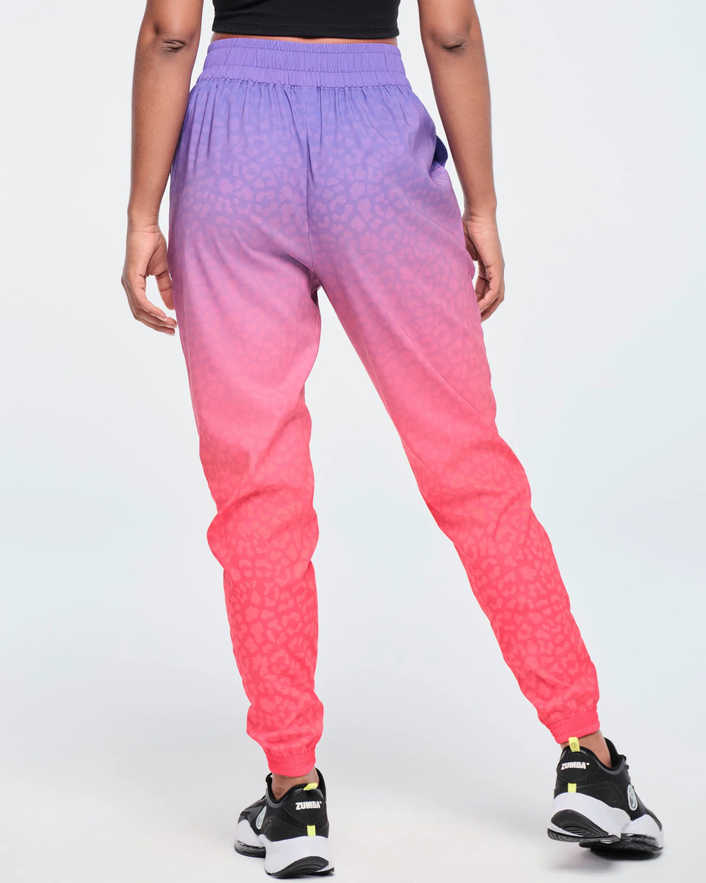 Funscape High Waisted Zip Front Track Pants Z5