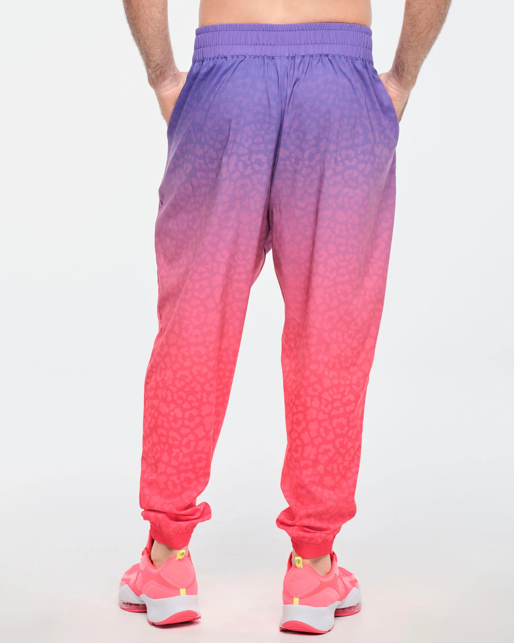 Funscape High Waisted Zip Front Track Pants Z5