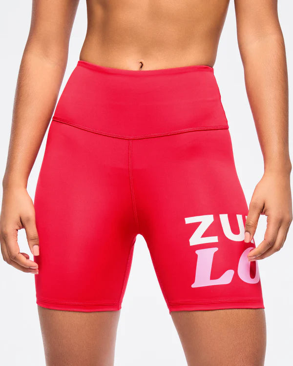 Zumba Love High Waisted Biker Shorts Z17