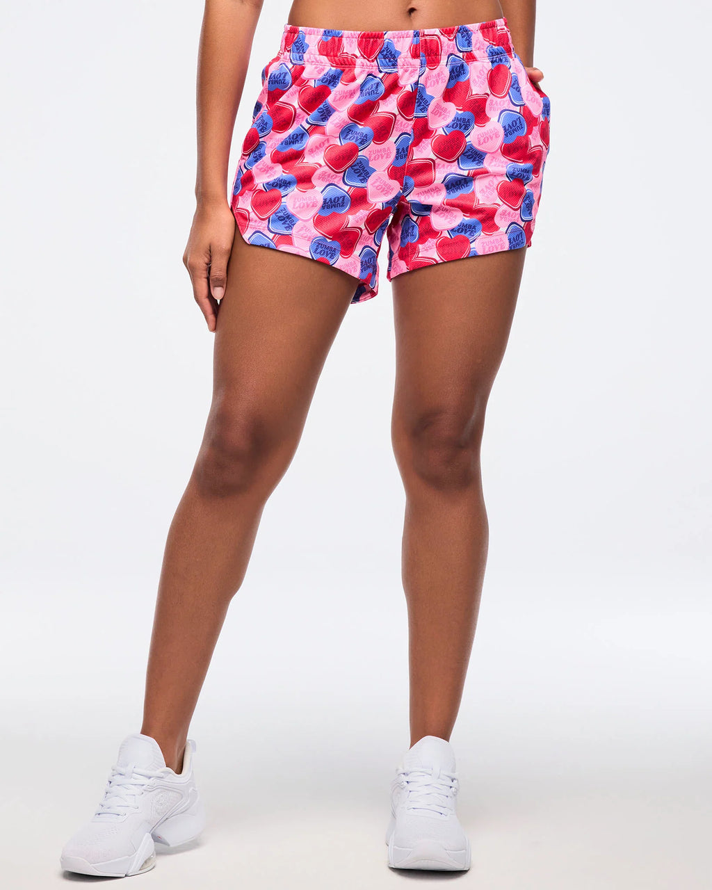 Zumba Love High Low Mesh Shorts Z17