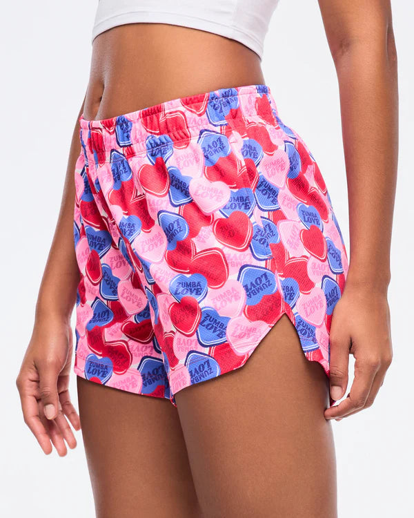 Zumba Love High Low Mesh Shorts B11