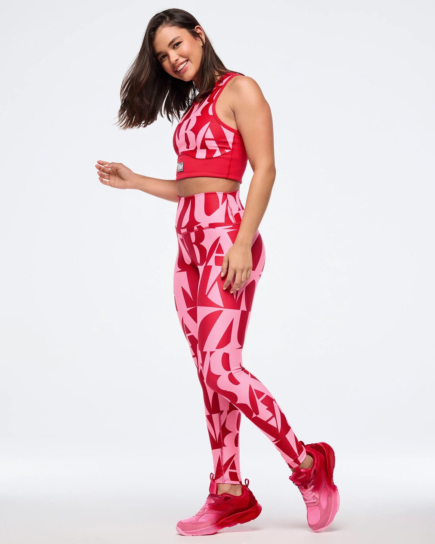 Zumba Haus High Waisted Ankle Leggings B17
