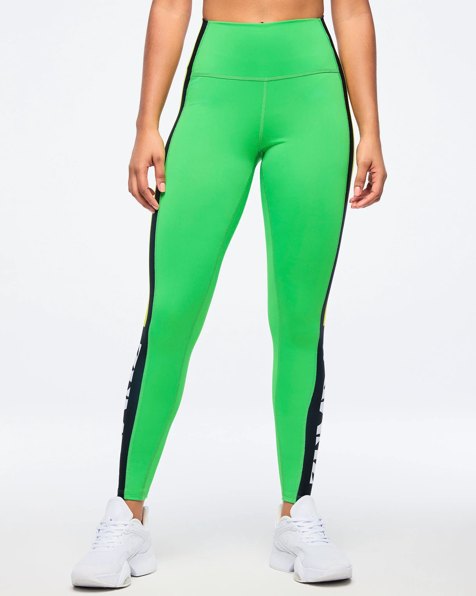 Zumba Haus High Waisted Panel Ankle Leggings B17