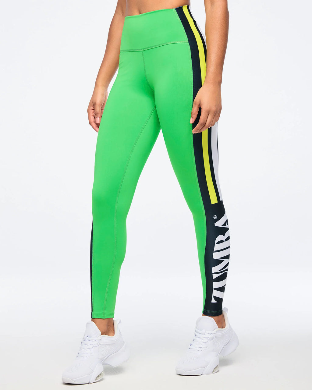 Zumba Haus High Waisted Panel Ankle Leggings B17