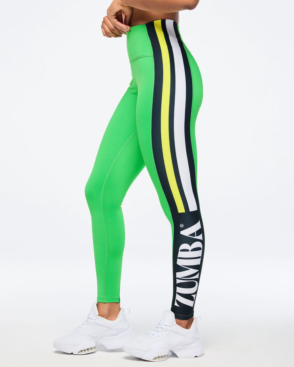 Zumba Haus High Waisted Panel Ankle Leggings B17