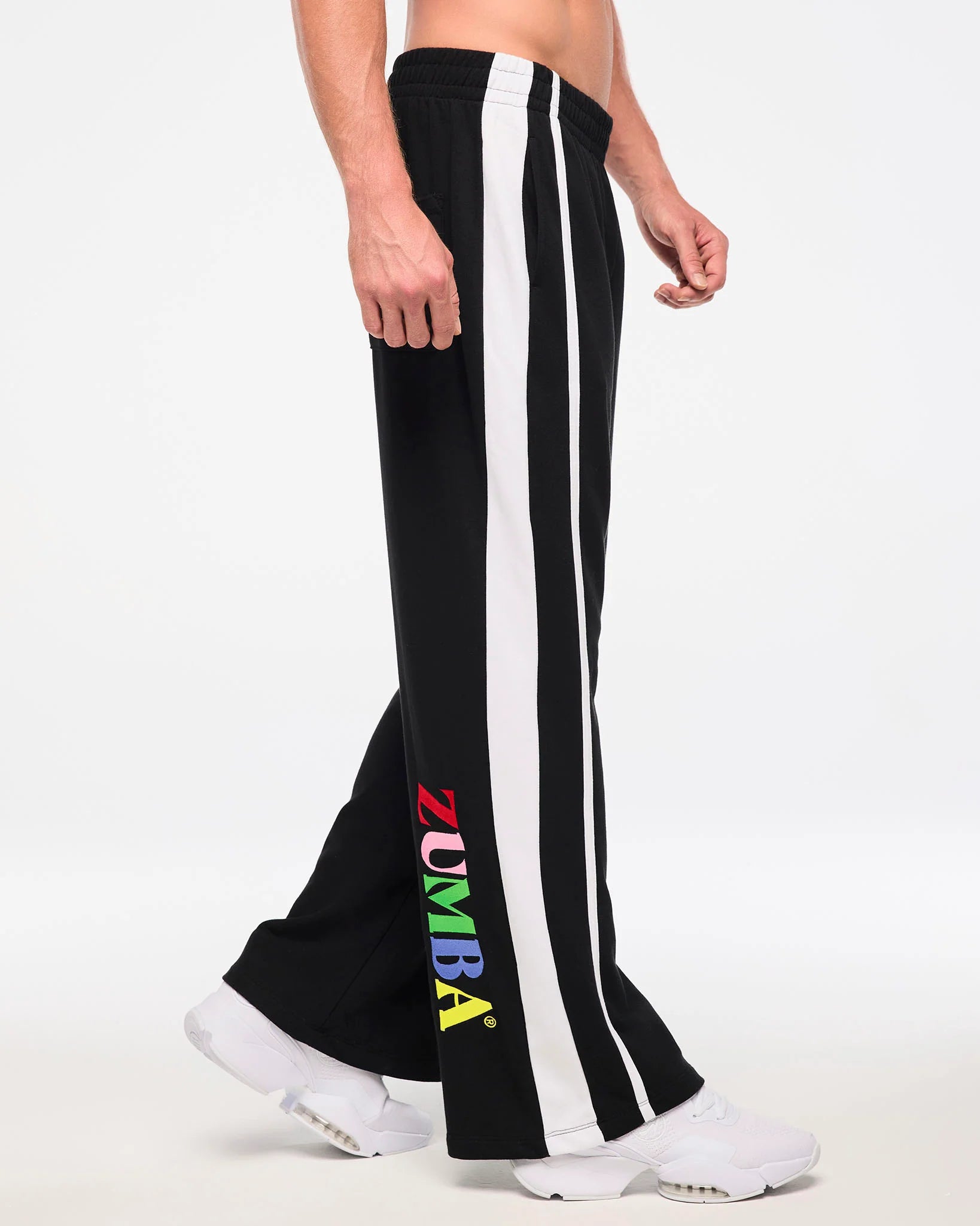 Zumba Haus Knit Flared Leg Sweatpants B16