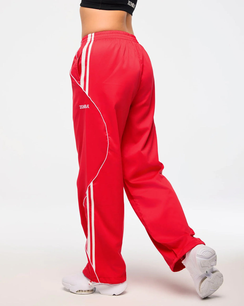 Zumba Haus Curvy Woven Track Pants B17