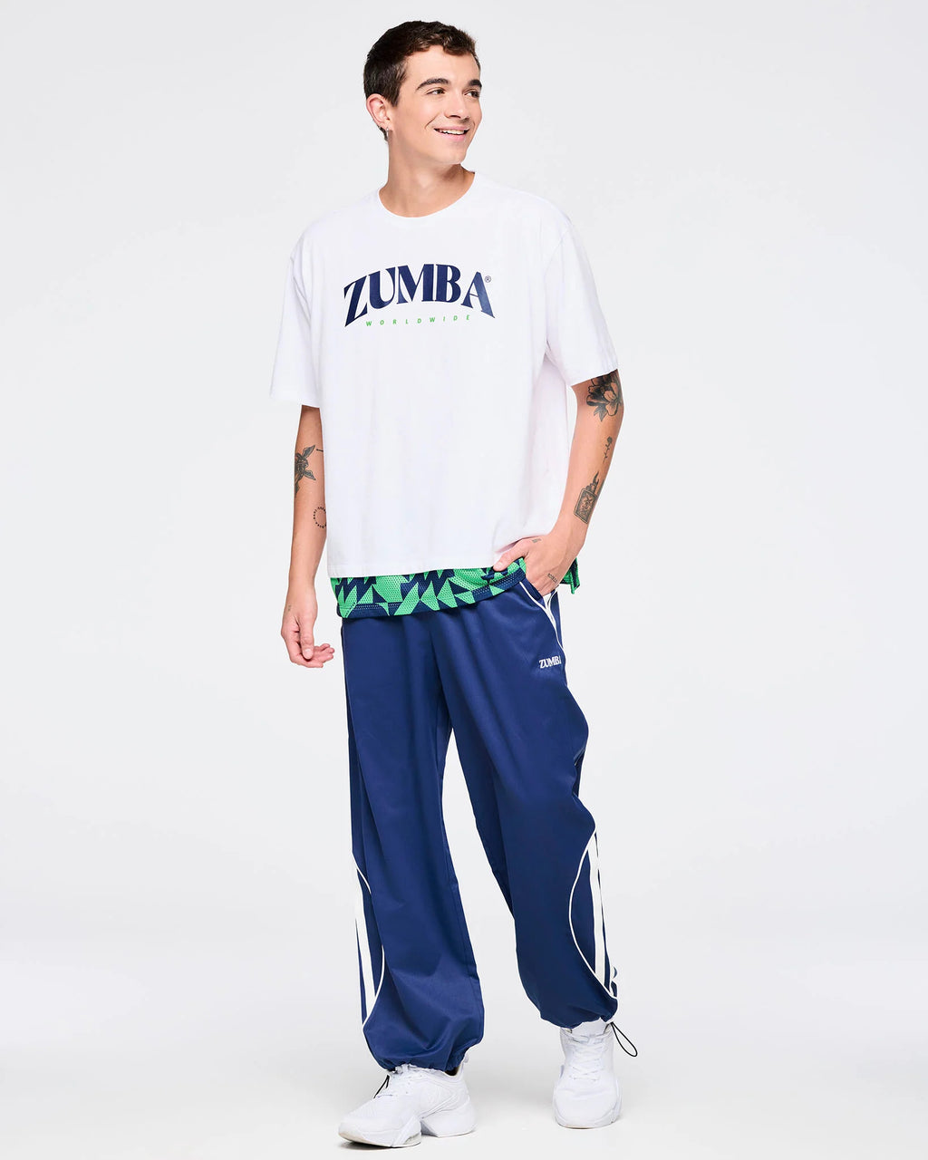 Zumba Out Loud Curvy Track Pants B17