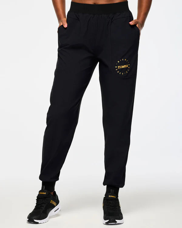 Victory Stretch Woven Slim Ankle Joggers B23