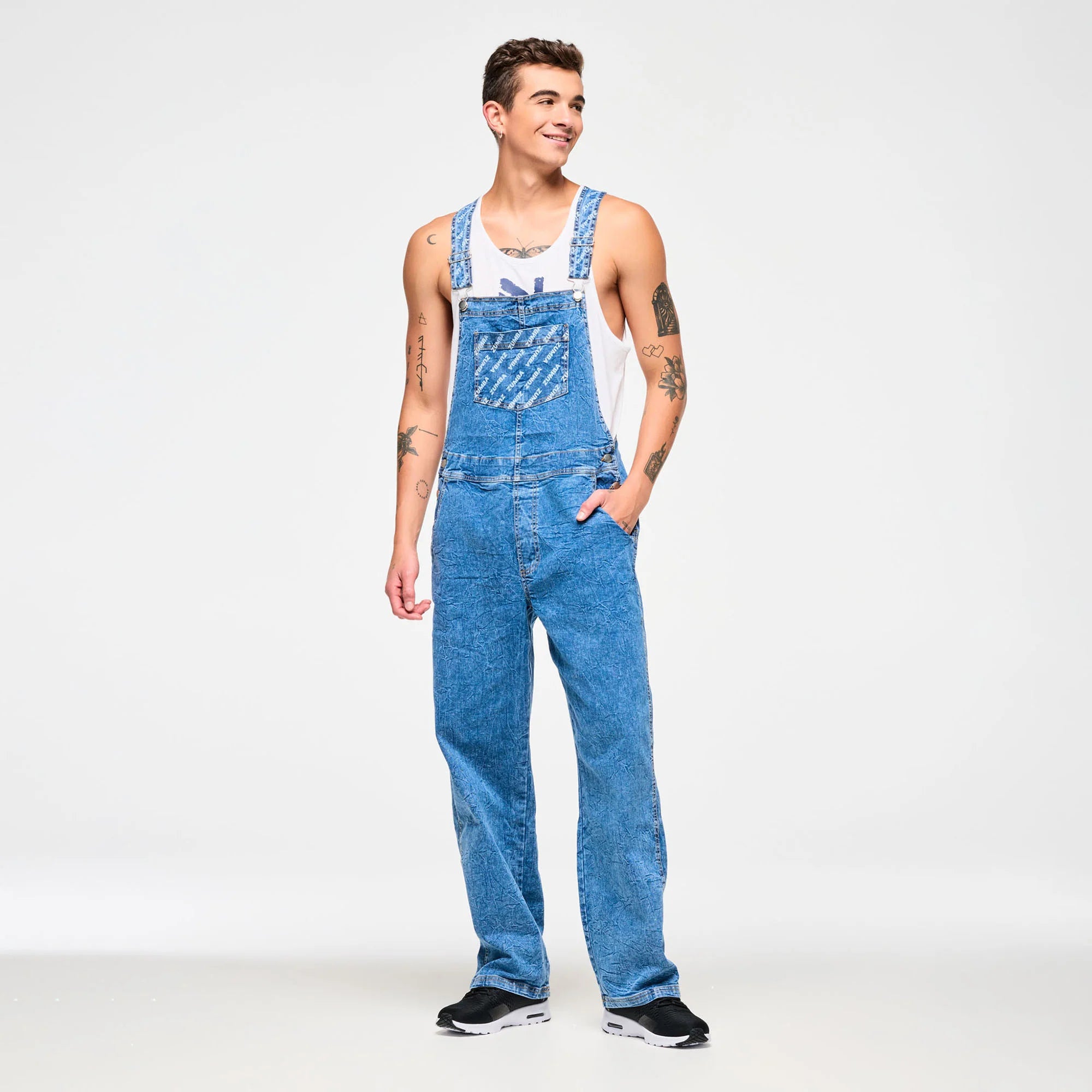 3点Set-Zumba Blue Jean Long Denim Jacket+Bra +Pants Blue Jean Long Denim Jacket – Zumba Wear | STRONG iD