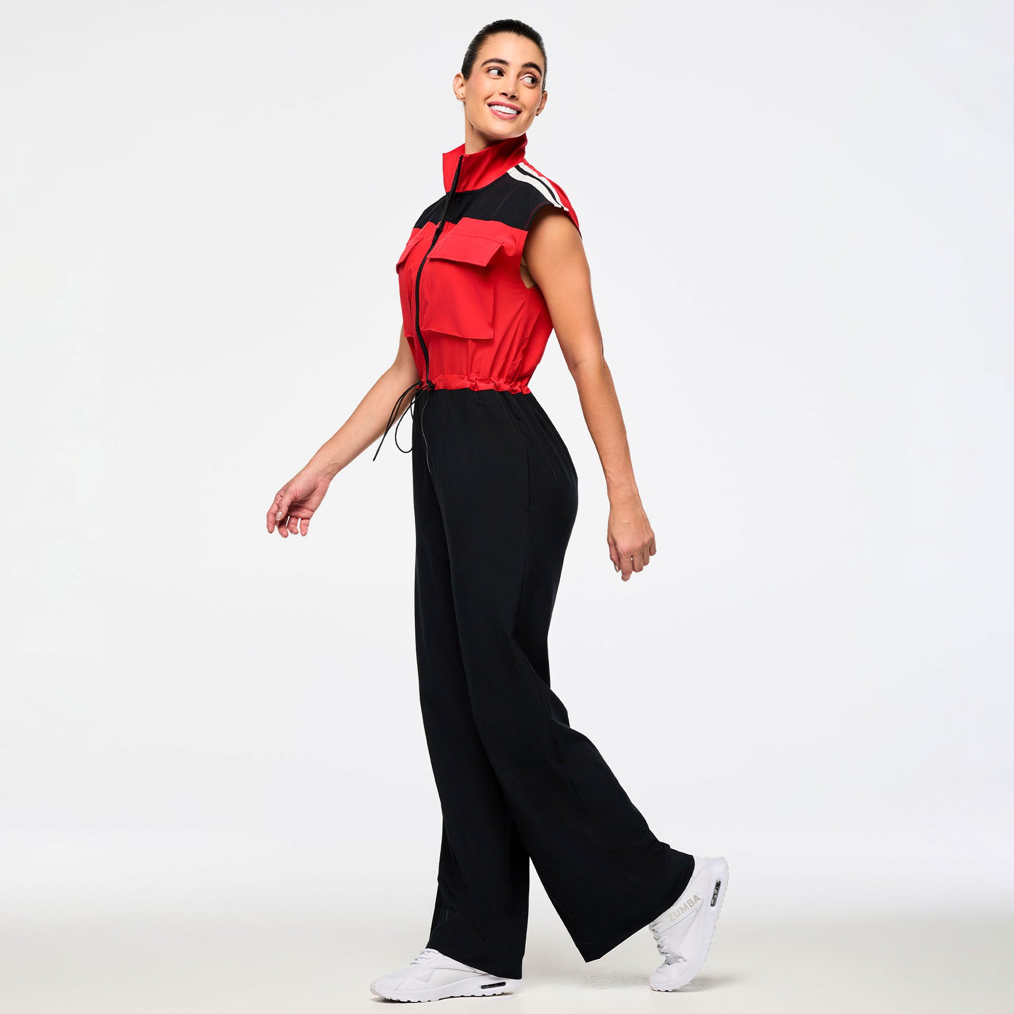 Victory Sleeveless Woven Jumpsuit B17