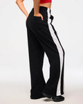 Zumba Haus Wide Leg Sweatpants With Side Panel Z2