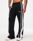 Zumba Haus Wide Leg Sweatpants With Side Panel Z2